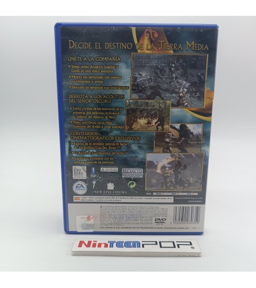 El Señor de los Anillos Las Dos Torres PlayStation 2