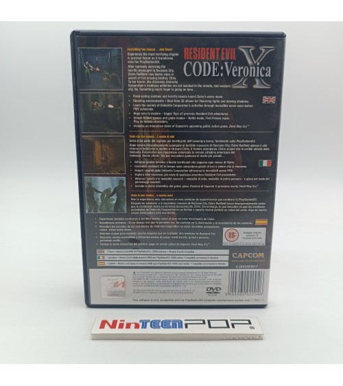 Resident Evil Code Veronica X PlayStation 2