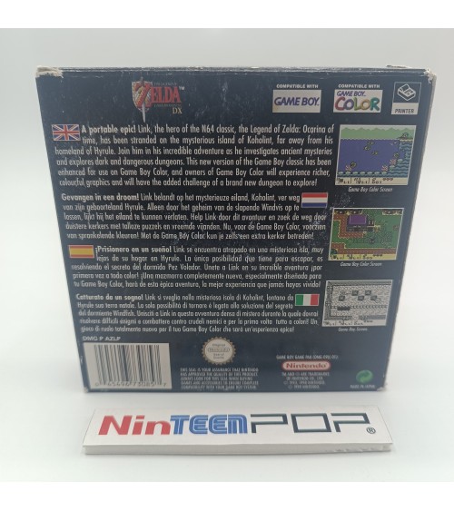 The legend of Zelda Link's Awakening DX Game Boy Color