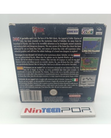 The legend of Zelda Link's Awakening DX Game Boy Color