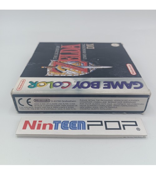 The legend of Zelda Link's Awakening DX Game Boy Color