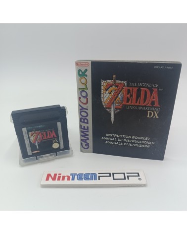 The legend of Zelda Link's Awakening DX Game Boy Color