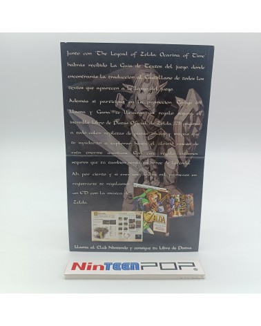 Flyer The Legend of Zelda Ocarina of Time Nintendo 64
