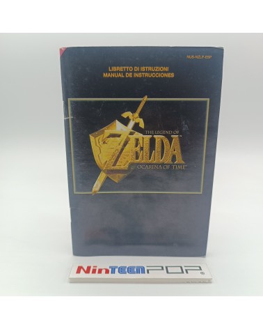 Manual The Legend of Zelda Ocarina of Time Nintendo 64
