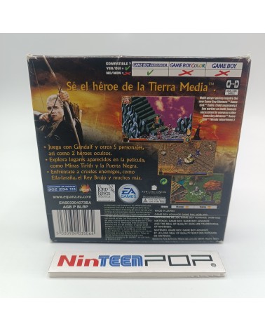 El Señor de los Anillos El Retorno del Rey Game Boy Advance