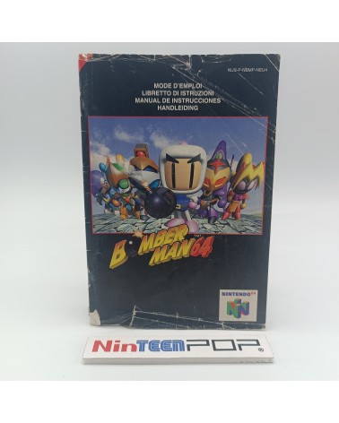 Manual Bomberman 64 Nintendo 64