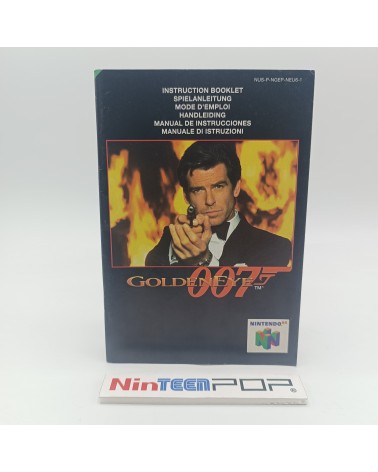 Manual GoldenEye 007 Nintendo 64