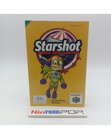 Manual Starshot Space Circus Fever Nintendo 64