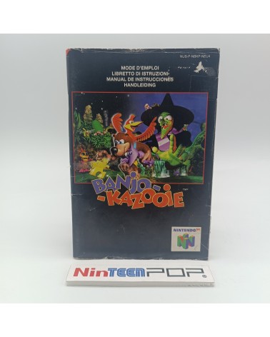 Manual Banjo Kazooie Nintendo 64