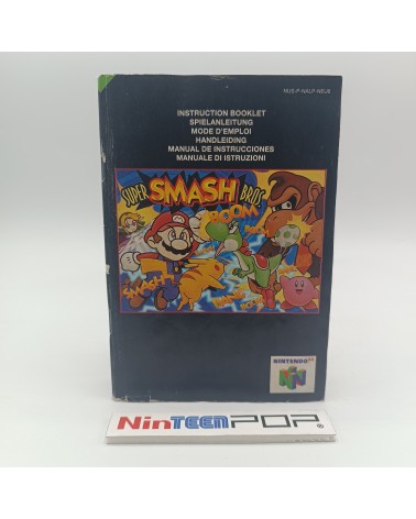 Manual Super Smash Bros Nintendo 64