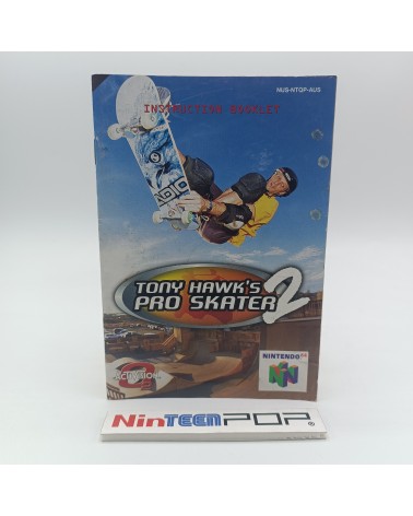 Manual Tony Hawk's Pro Skater 2 Nintendo 64