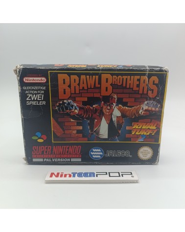 Caja Brawl Brothers Super Nintendo