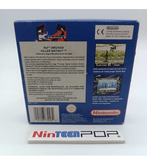 Caja Killer Instinct Game Boy