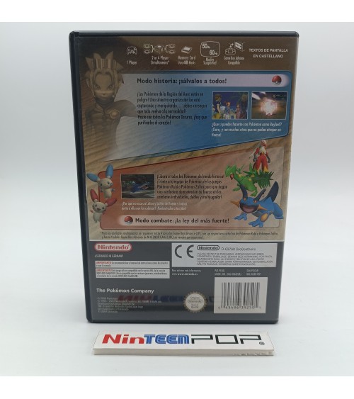 Pokémon Colosseum + Box Rubí y Zafiro GameCube