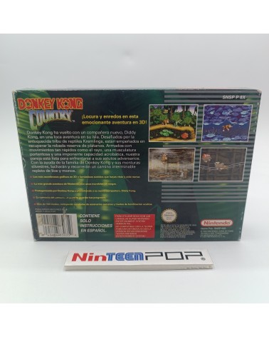 Donkey Kong Country Super Nintendo