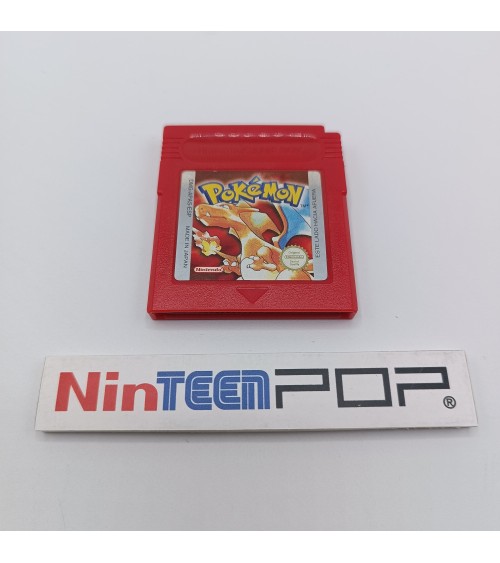 Pokémon Edición Roja Game Boy