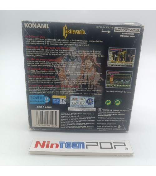 Castlevania Circle of the Moon Game Boy Advance