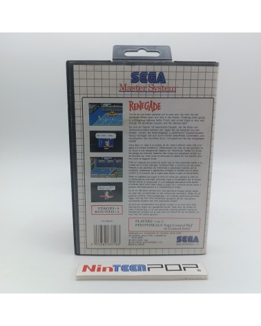 Renegade Master System