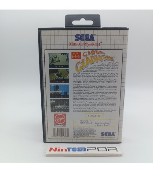 Global Gladiators Master System