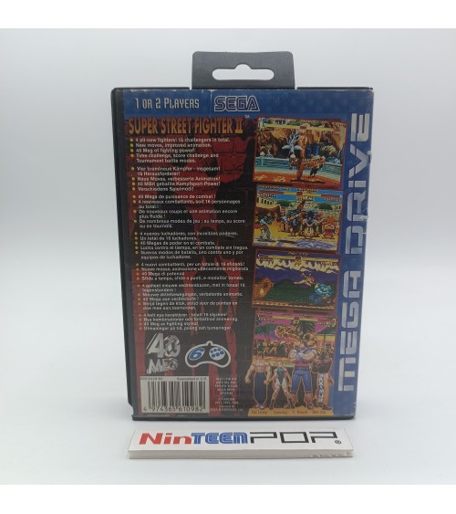 Super Street Fighter II Mega Drive