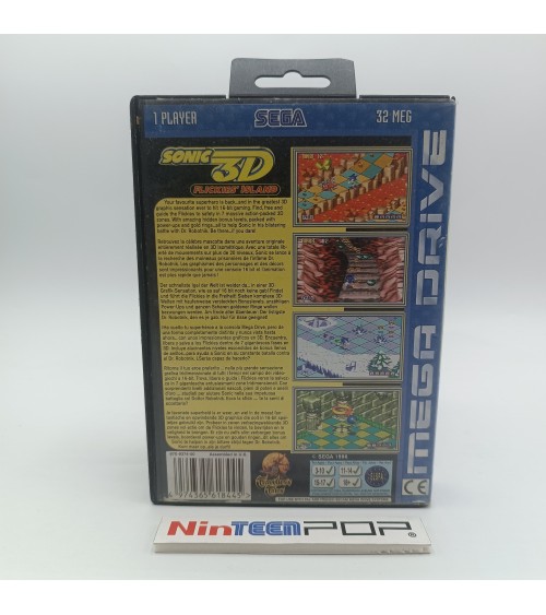 Sonic 3D Flickies' Island Mega Drive