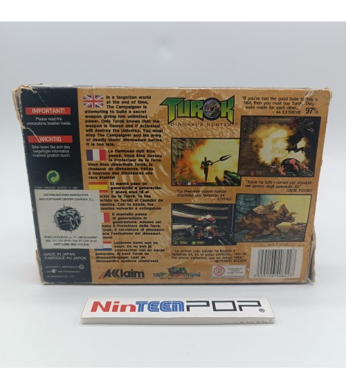 Turok Dinosaur Hunter Nintendo 64
