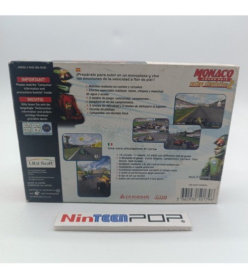 Monaco Grand Prix Racing Simulation 2 Nintendo 64