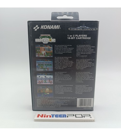 Turtles The Hyperstone Heist Mega Drive