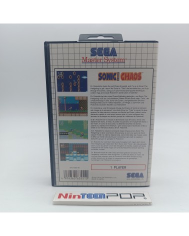 Sonic The Hedgehog Chaos Master System