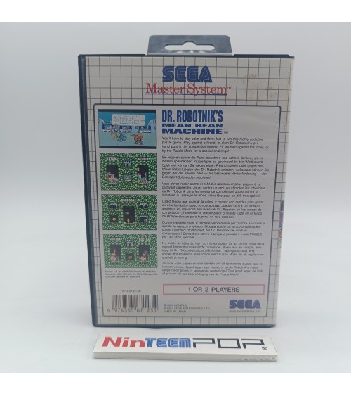 Dr. Robotnik's Mean Bean Machine Master System