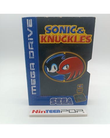 Caja Sonic & Knuckles Mega Drive
