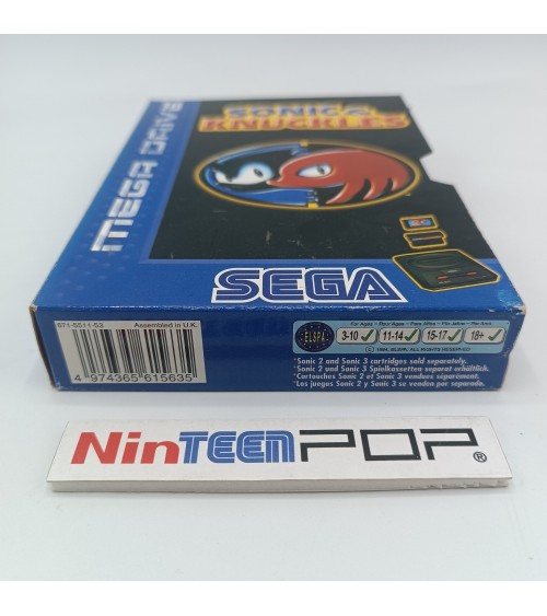 Caja Sonic & Knuckles Mega Drive