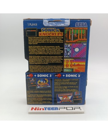 Caja Sonic & Knuckles Mega Drive