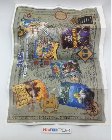 Póster RPG's Mega Drive