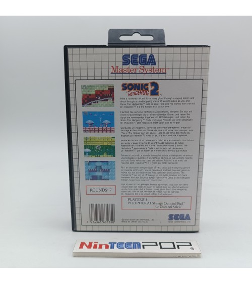 Sonic The Hedgehog 2 Master System