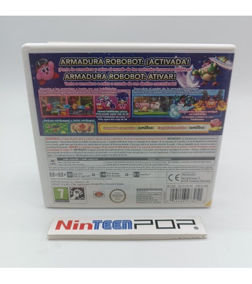 Kirby Planet Robobot Nintendo 3DS