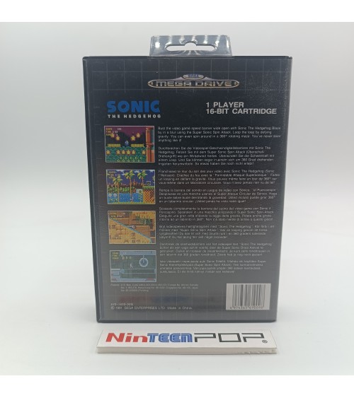 Sonic The Hedgehog Mega Drive