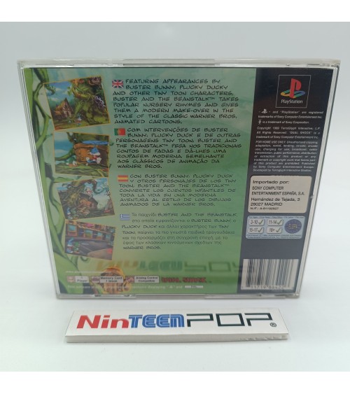 Tiny Toon Adventures Buster y las Habichuelas Mágicas PlayStation