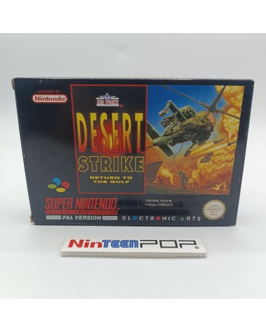 Desert Strike Return to the Gulf Super Nintendo