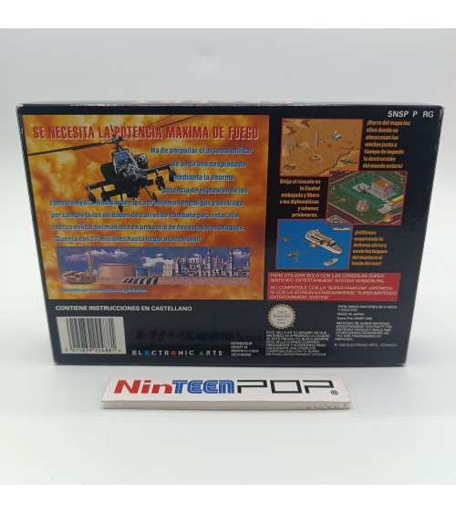 Desert Strike Return to the Gulf Super Nintendo