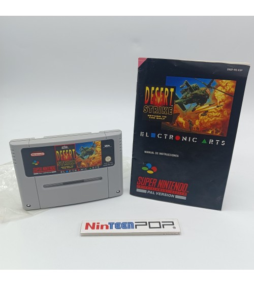 Desert Strike Return to the Gulf Super Nintendo