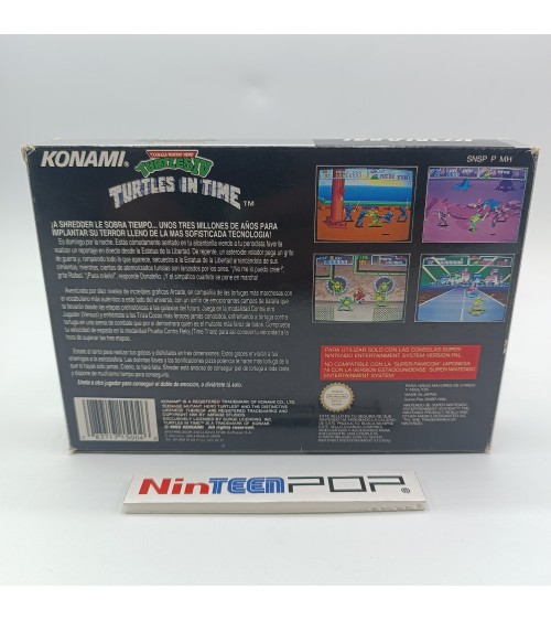 TMHT IV Turtles in Time Super Nintendo