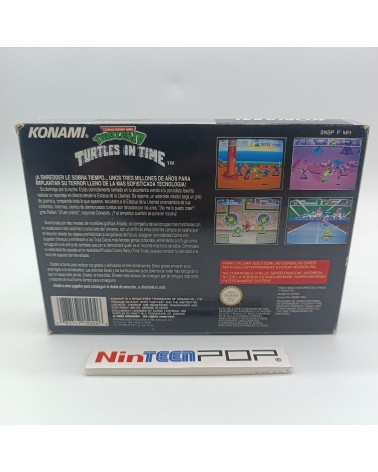 TMHT IV Turtles in Time Super Nintendo