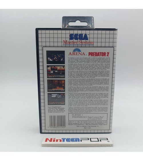 Predator 2 Master System