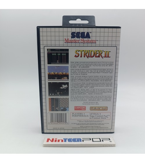 Strider II Master System