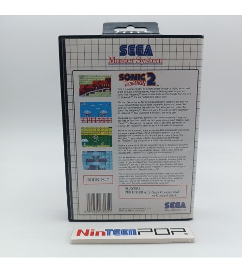 Sonic The Hedgehog 2 Master System