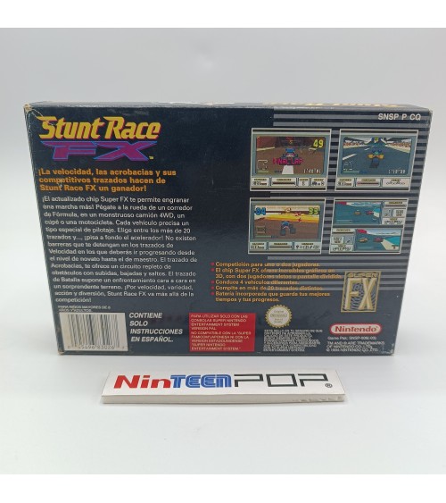 Stunt Race FX Super Nintendo