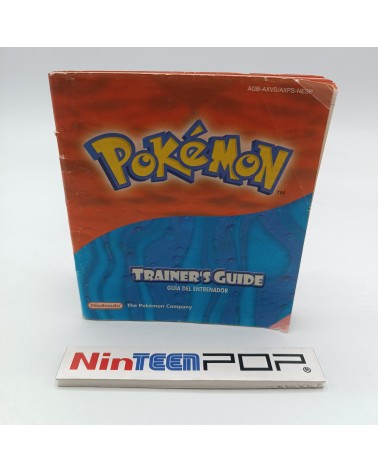 Manual Pokémon Rubí/Zafiro Game Boy Advance