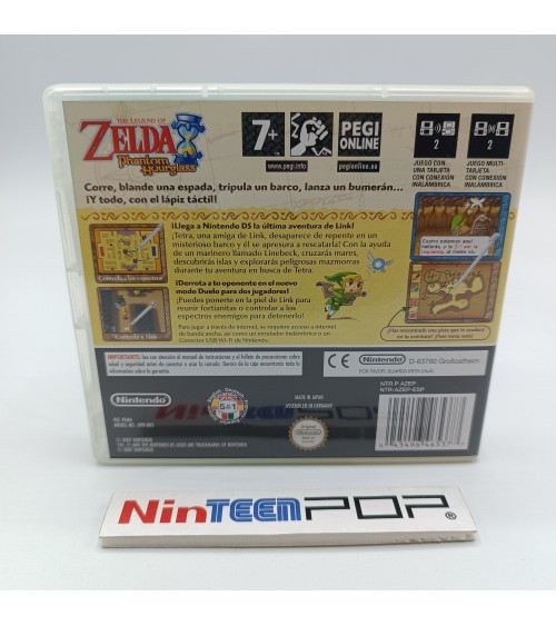 The Legend of Zelda Phantom Hourglass Nintendo DS