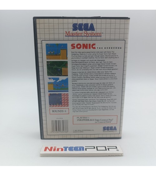 Sonic The Hedgehog Master System